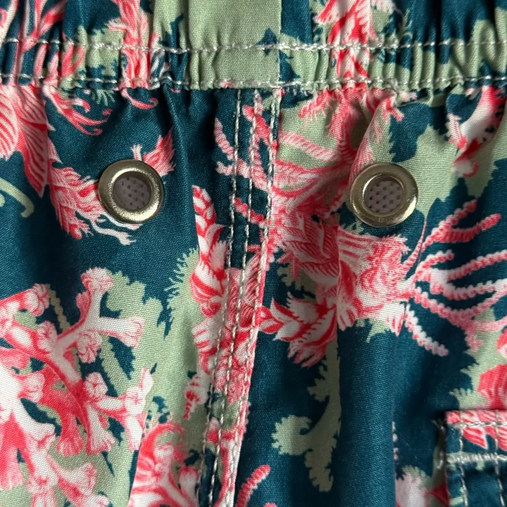 OndadeMar Men's Standard Sea Fit Printed Trunk Tropical‎ Size Large Lined